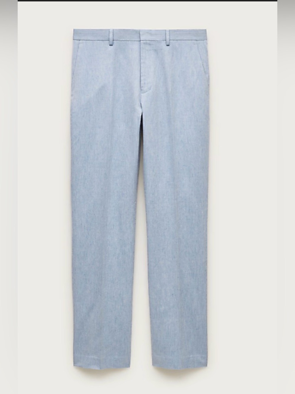 J. Crew Pale Blue Cropped Chino Pants